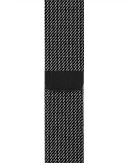 Ремінець Milanese Loop Magnetic Band для Apple Watch 42/44/45/46mm Black [17341] - фото 2