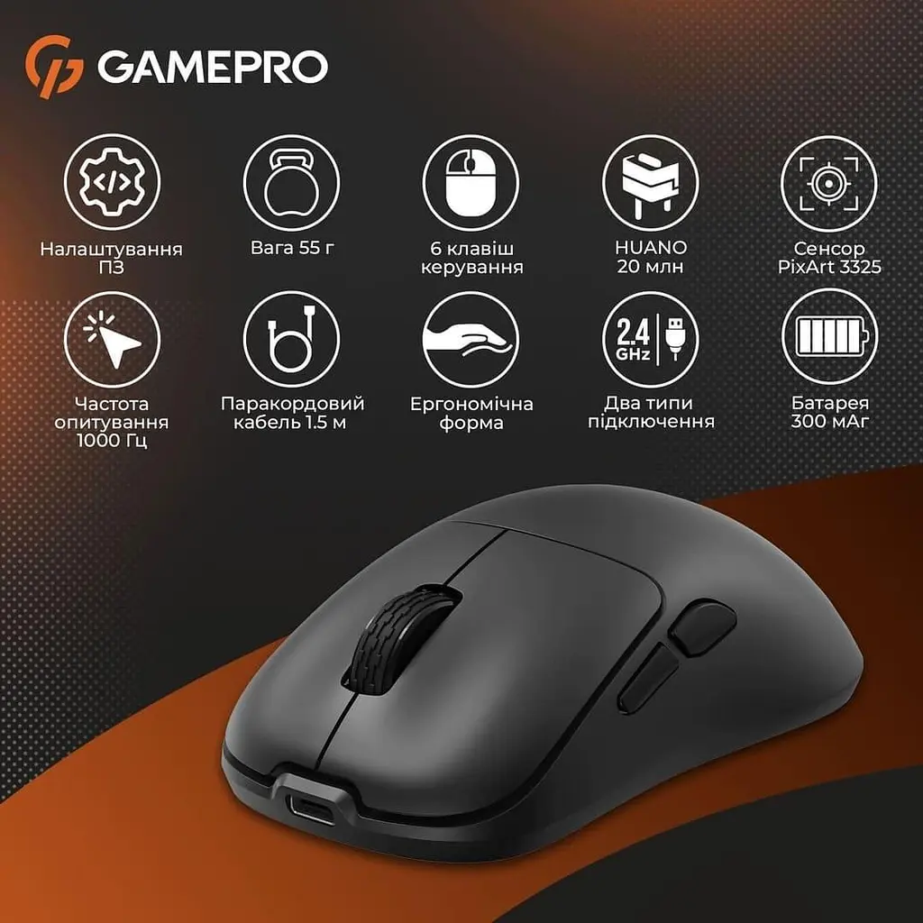Миша GamePro GM990B (GM990B) - фото 6