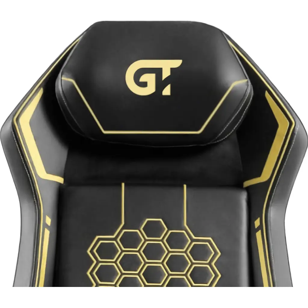 Геймерское кресло GT Racer X-5348 Black/Yellow [122617] - фото 2