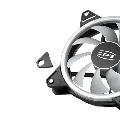 Вентилятор 120 мм, PcCooler F3 T120 ARGB, Black, 3 шт, 120х120х25 мм, 500 - 1800 об/хв, до 21.6 дБ, 4-pin (PWM) / 3-pin (ARGB), гідродинамічний підшипник - фото 3