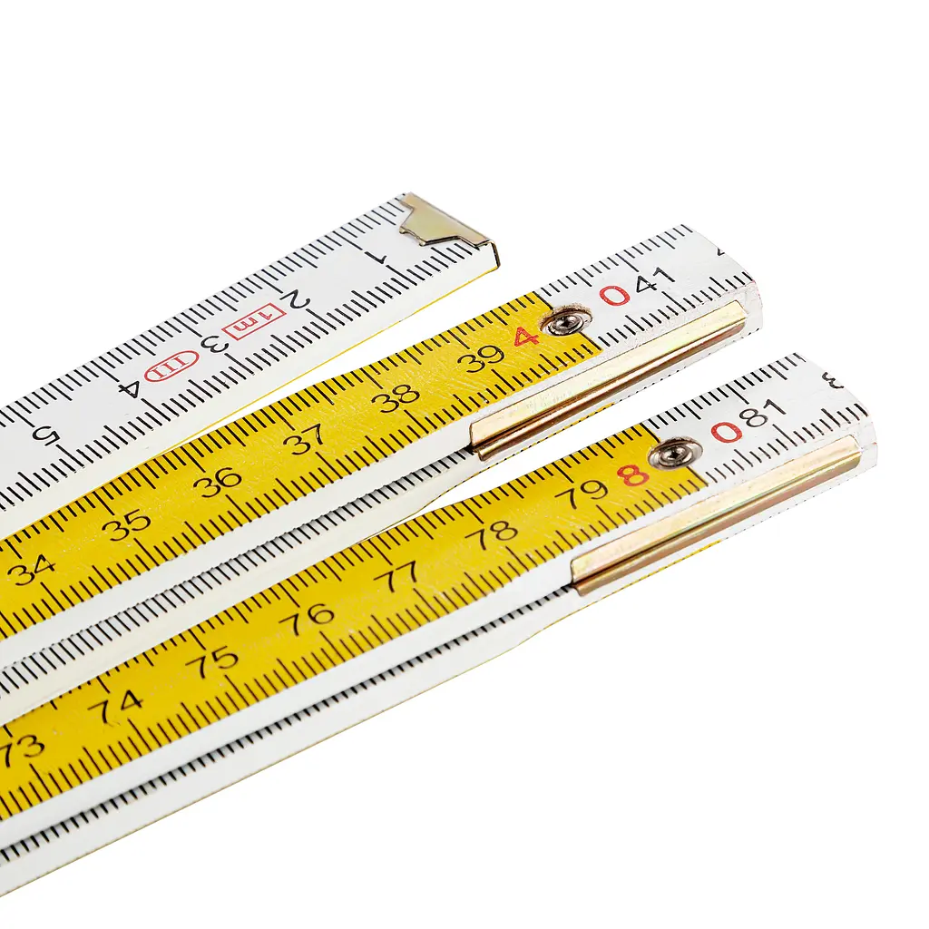 Лінійка дерев'яна складна Polax 1 м 24.5х9.2х8.2 см (38-071) - фото 10