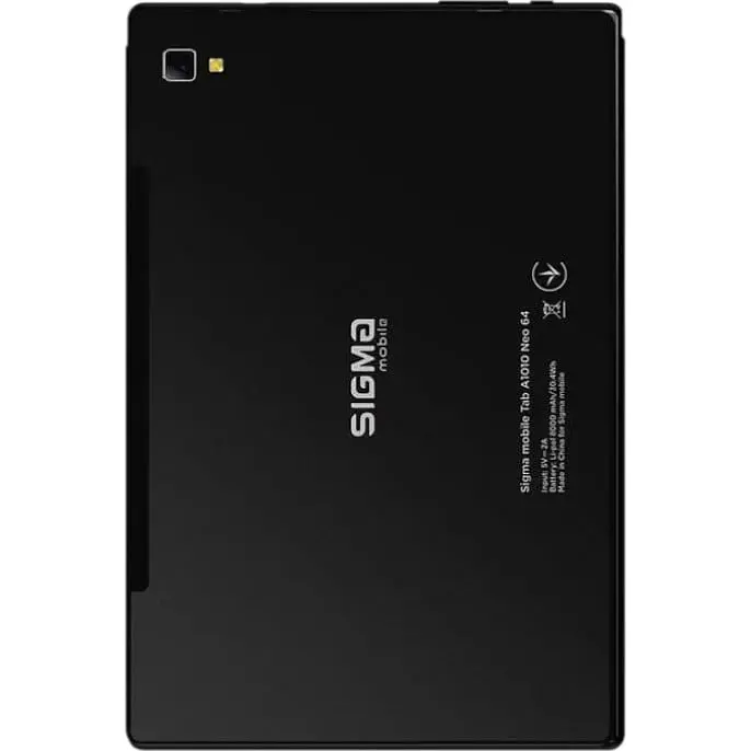 Планшет Sigma Tab A1010 Neo 64 Black UA UCRF - фото 2