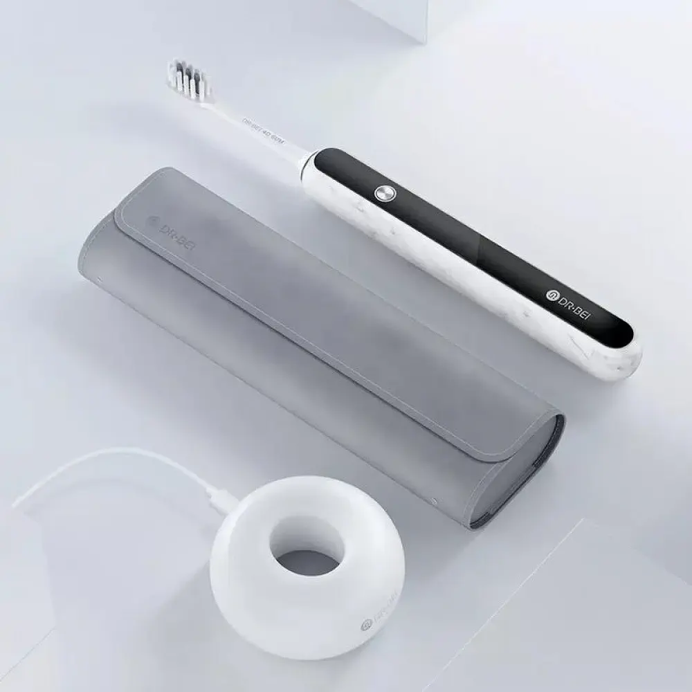 Электрическая зубная щетка Dr.Bei Sonic Electric Toothbrush S7 Black/White - фото 3