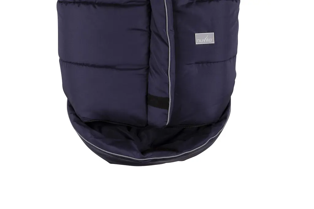 Зимовий конверт Nuvita 9605 Cuccioli Junior Ведмедик, темно-синій з бежевим (NV9605CUCCIOLOJRBLUE) - фото 4