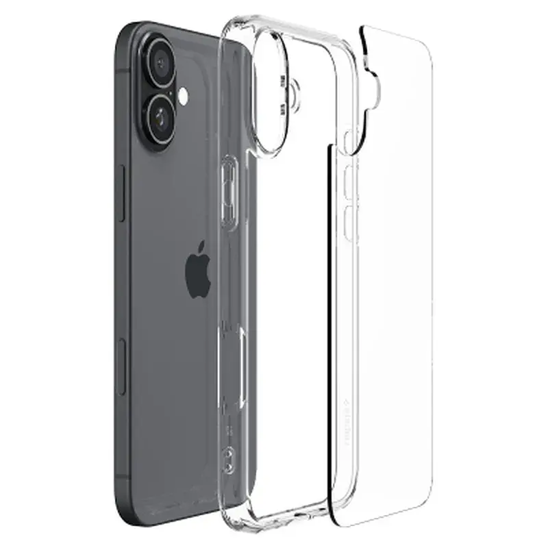 Чохол до мобільного телефона Spigen iPhone 16 Plus Ultra Hybrid Crystal Clear (ACS08069) - фото 8