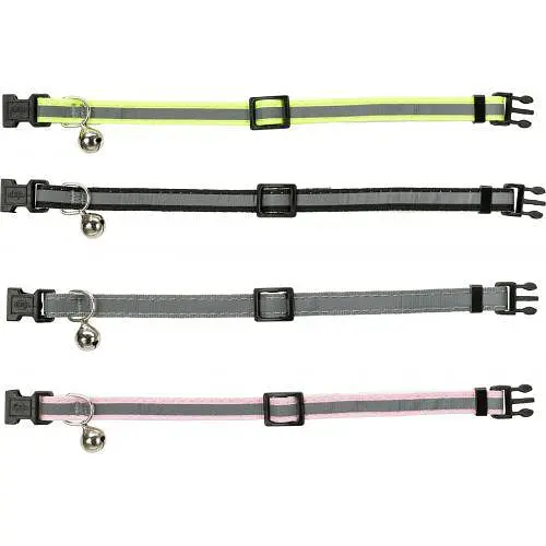 Нашийник для кошенят Trixie зі світловідбиваючою смугою, нейлон (кольори в асортименті) - фото 2