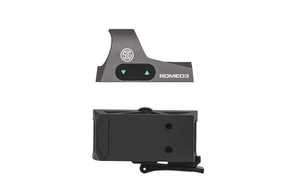 Прицел коллиматорный SIG Optics ROMEO 3 REFLEX SIGHT, 1x25MM, 3 MOA RED DOT, M1913 RISER - фото 3