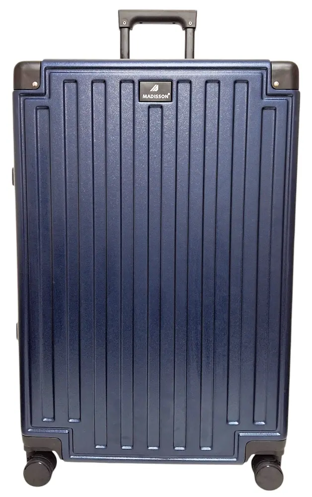 Валіза велика L Madisson Snowball 66503 L 74x49x31 см 100% полікарбонат на клямках Темно-синій - фото 10