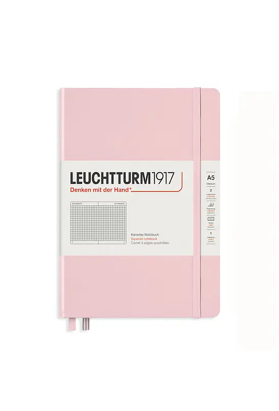 Блокнот Leuchtturm1917 Muted Colours Середній, Powder, клітинка (361575) - фото 7