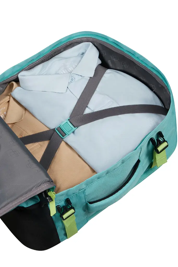 Рюкзак Для Подорожей M 15.6" American Tourister TAKE2CABIN DUSTY TURQUOISE/LIME 45x36x20 91G*64005 - фото 8