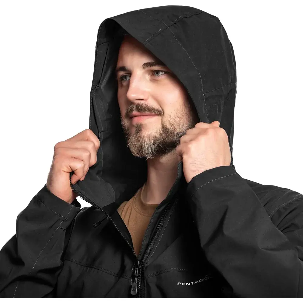 Куртка Pentagon Monlite WP Softshell Jacket XL Black - фото 6