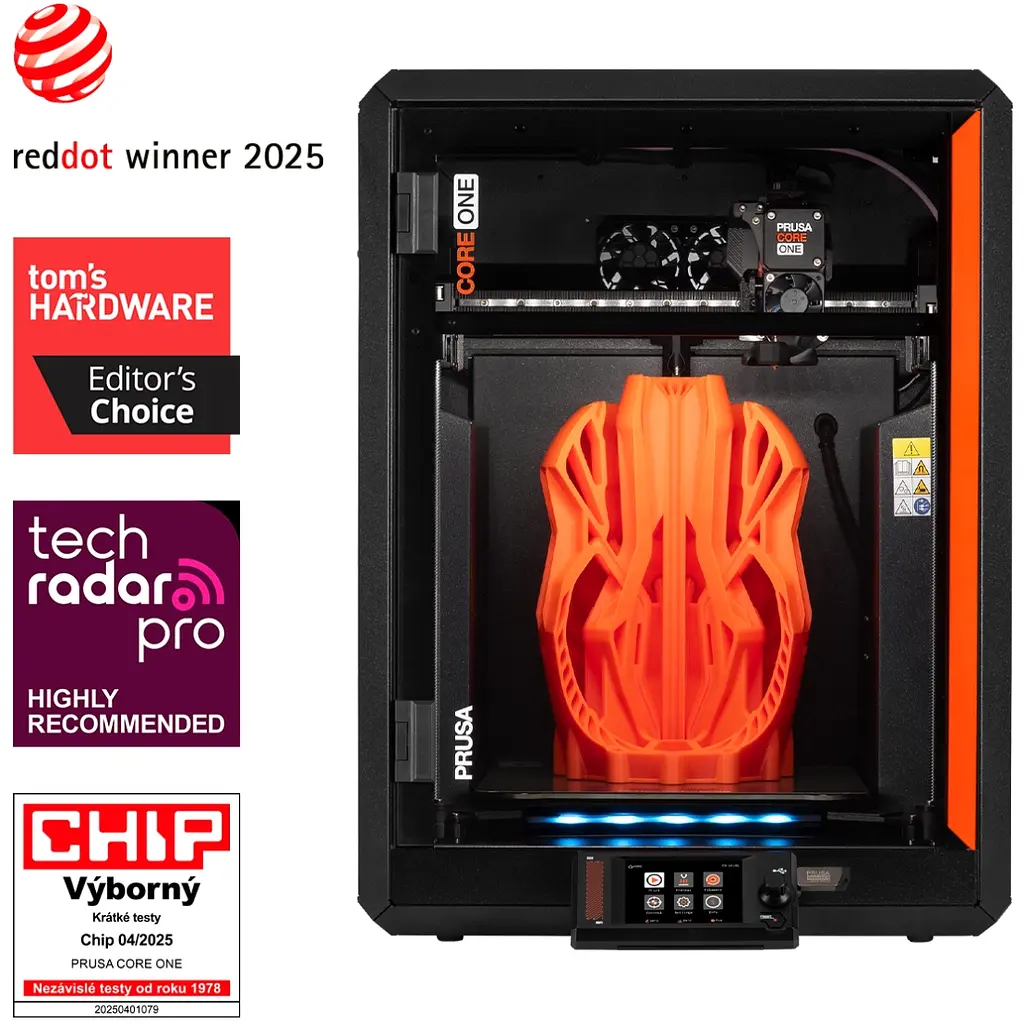 Принтер 3D Prusa CORE One+ KIT (FDM 1.75mm 250x220x270 mm USB Ethernet WiFi чорний) DIY kit - фото 5