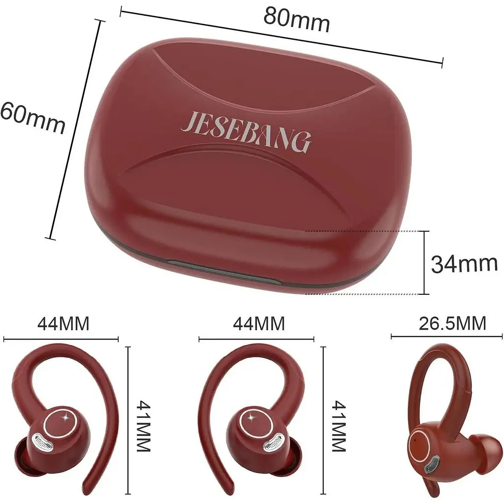Бездротові навушники Jesebang Bluetooth 5.3  - фото 7