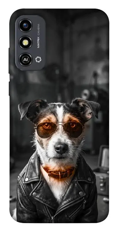 TPU чохол Demsky Jack rassel для ZTE Blade A53