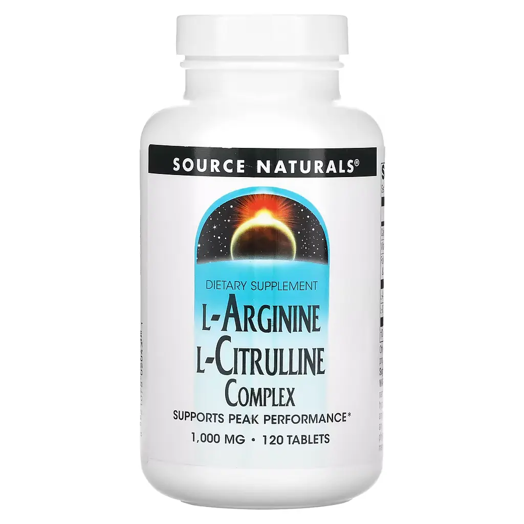 Комплекс Л-Аргініну Л-Цитруліну L-Arginine L-Citrulline Complex 1000мг - 120 таб