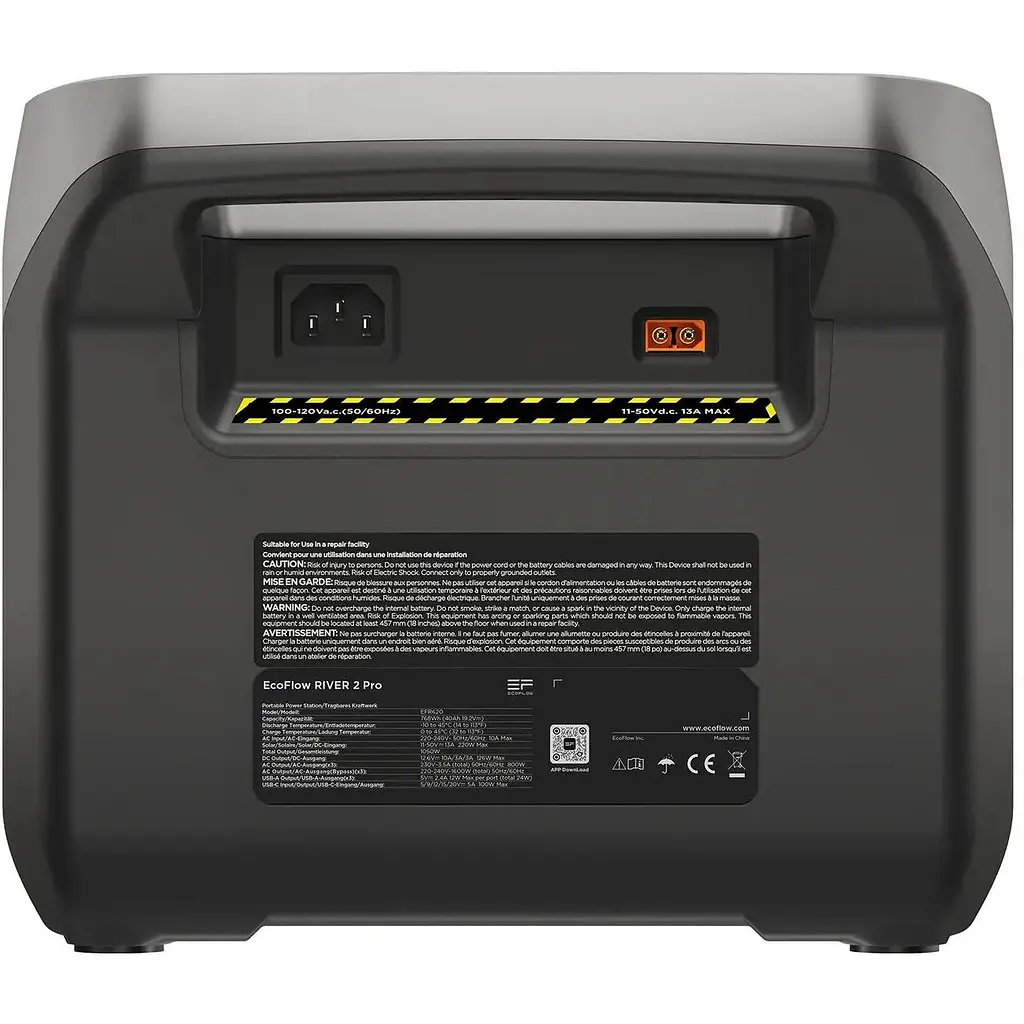 Зарядная станция EcoFlow River 2 pro 768 вт/час (100523) - фото 6