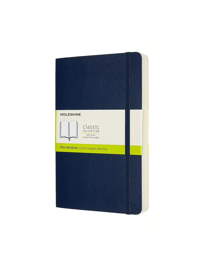 Записник Moleskine Classic Expanded середній, Нелінований Сапфір М'який (QP618EXPB20) - фото 2