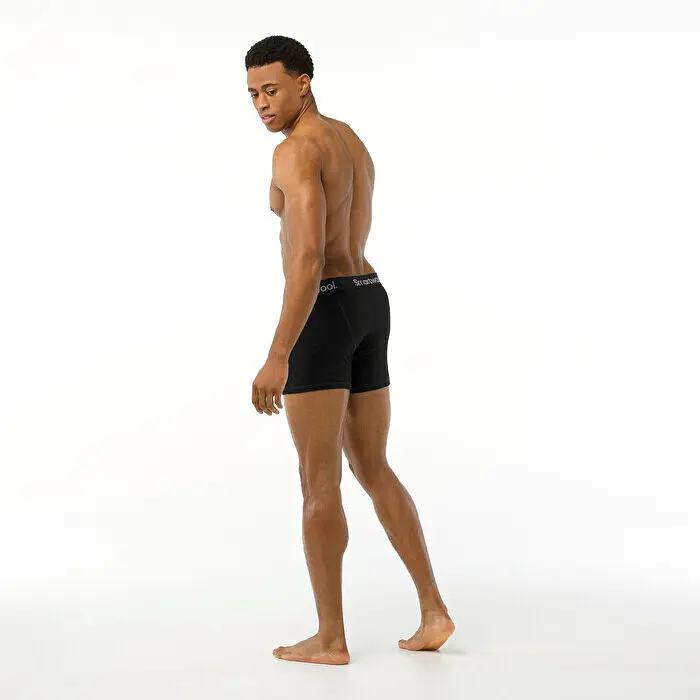 Трусы мужские Smartwool Men's Merino Boxer Brief Boxed S Черный - фото 3