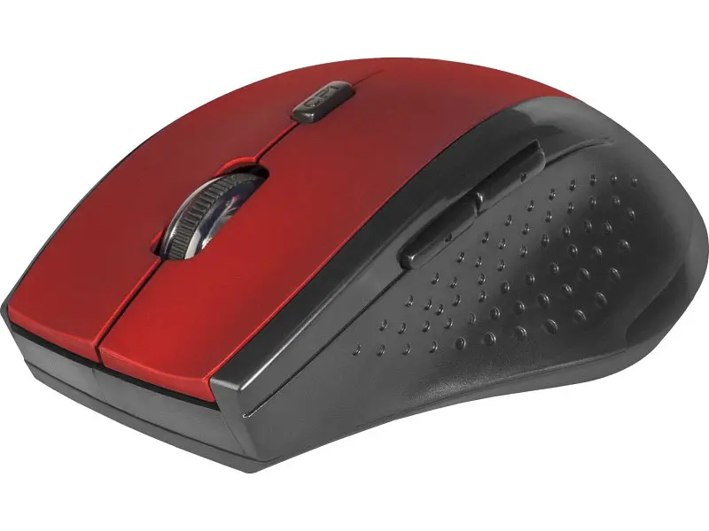 Миша Defender Accura MM-365 Wireless Red (52367)