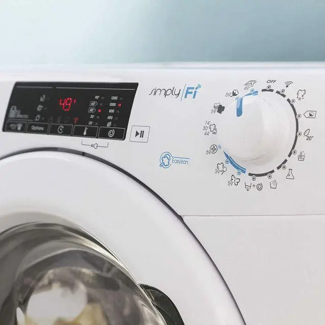 Пральна машина Candy з фронтальним завантаженням CSO1285T3-S, 8кг, 1200, A+++, Пара, 52см, Дисплей, Wi-Fi + Bluetooth, Білий (CSO1285T3-S) - фото 4