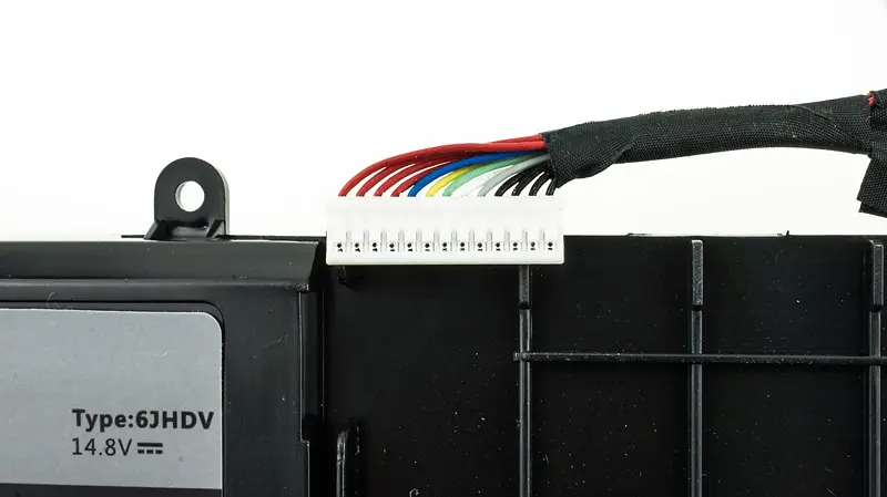 Акумулятор для ноутбука Dell 6JHDV (Alienware 17 R2, Alienware 17 R3, P43F) 14.8V 6000 mAh 92Wh Black - фото 3