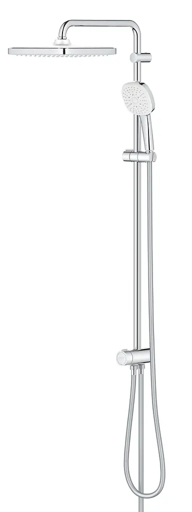 Душева система Grohe Flex Tempesta System з перемикачем настінного монтажу 250 Cube 26694001, Хром - фото 4