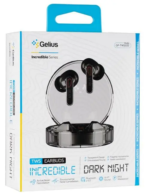 Навушники Gelius GP-TWS033 Dark Night - фото 7