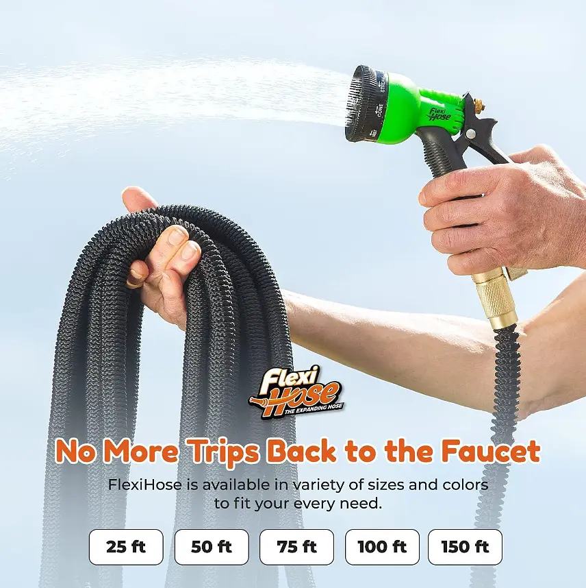 Садовий шланг Flexi Hose 23 м — інноваційний та зручний вибір для вашого саду! - фото 6