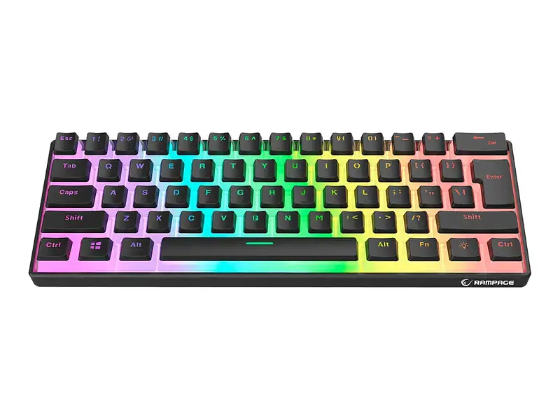 Клавіатура Rampage Radiant K11 Black - фото 3