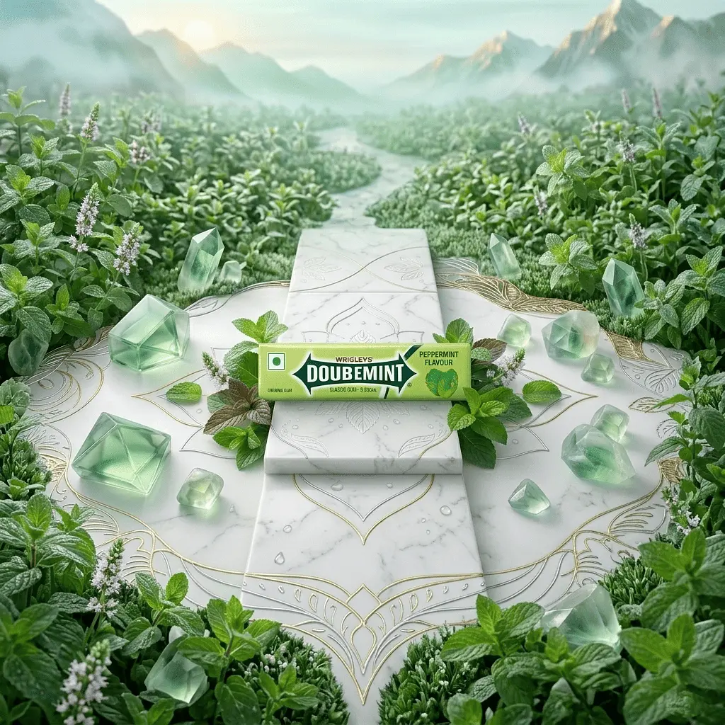 Жувальна гумка Wrigley's Doublemint Peppermint Flavor 5 стіків - фото 5