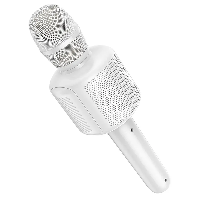Портативна колонка-мікрофон HOCO L24 Shine White 6942007673778 - фото 4
