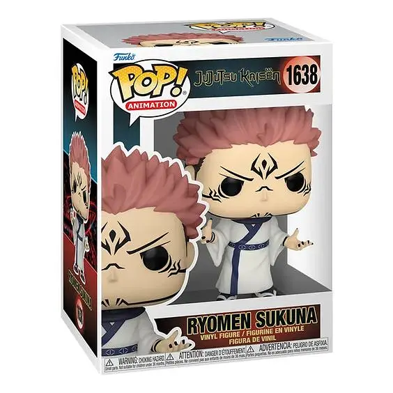 Фігурка Funko Pop Магічна Битва Сукуна Jujutsu Kaisen Sukuna 10 см JK RS GC 1638 - фото 2