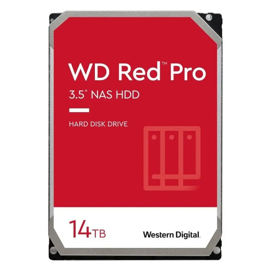 Накопичувач HDD SATA 14.0TB WD Red Pro NAS 7200rpm 512MB (WD142KFGX) - фото 3