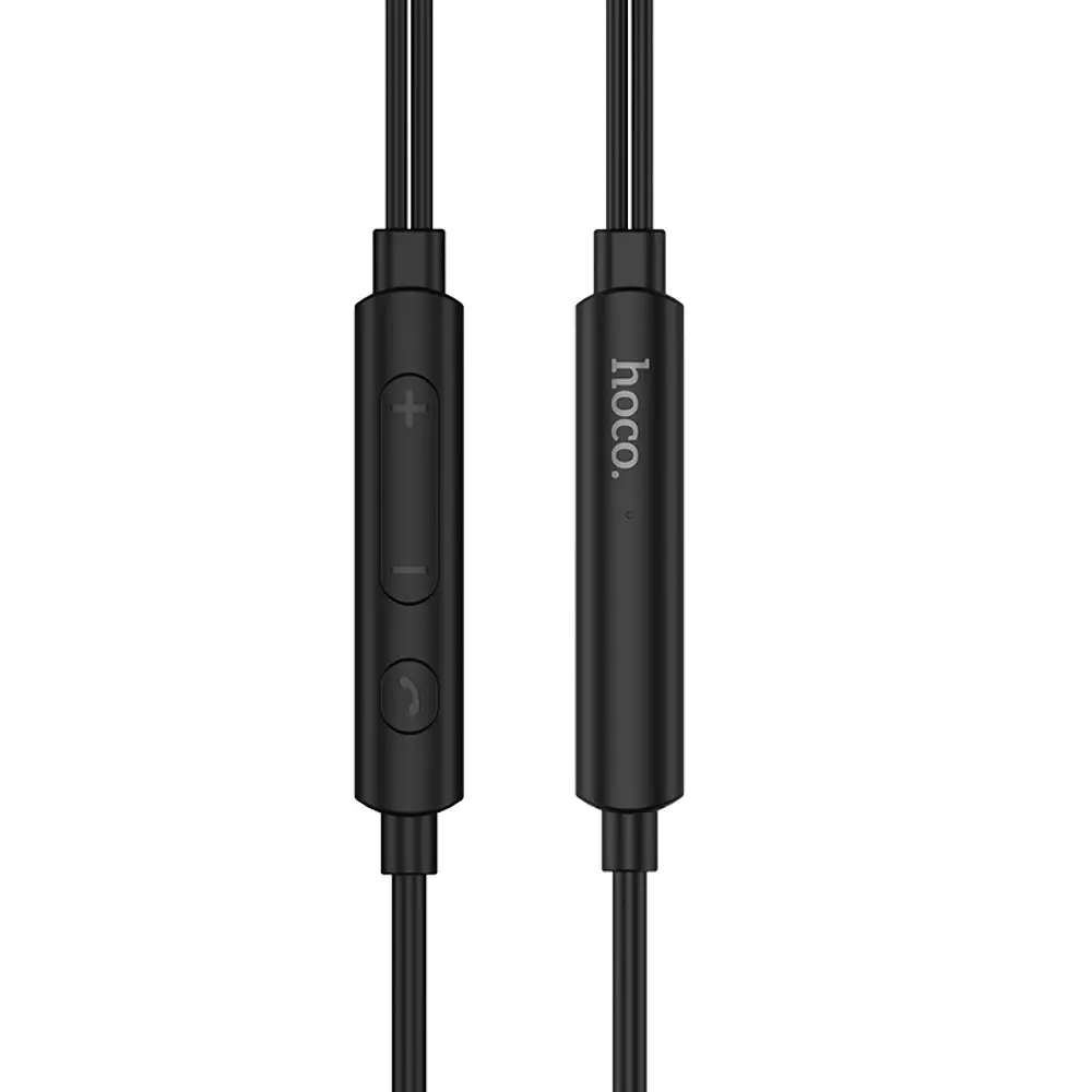 Проводные наушники Hoco M53, 3.5mm, 1.2m, чёрные - фото 4