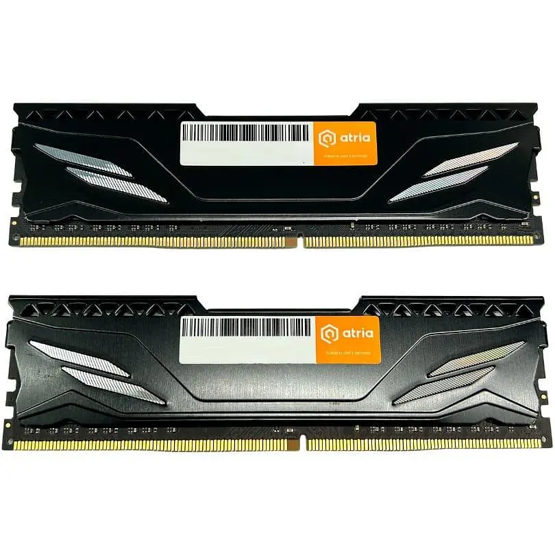 Модуль пам'яті ATRIA DDR4 16Gb (2x8) 3200MHz Fly Black UAT43200CL18BK2/16 (UAT43200CL18BK2/16) - фото 2