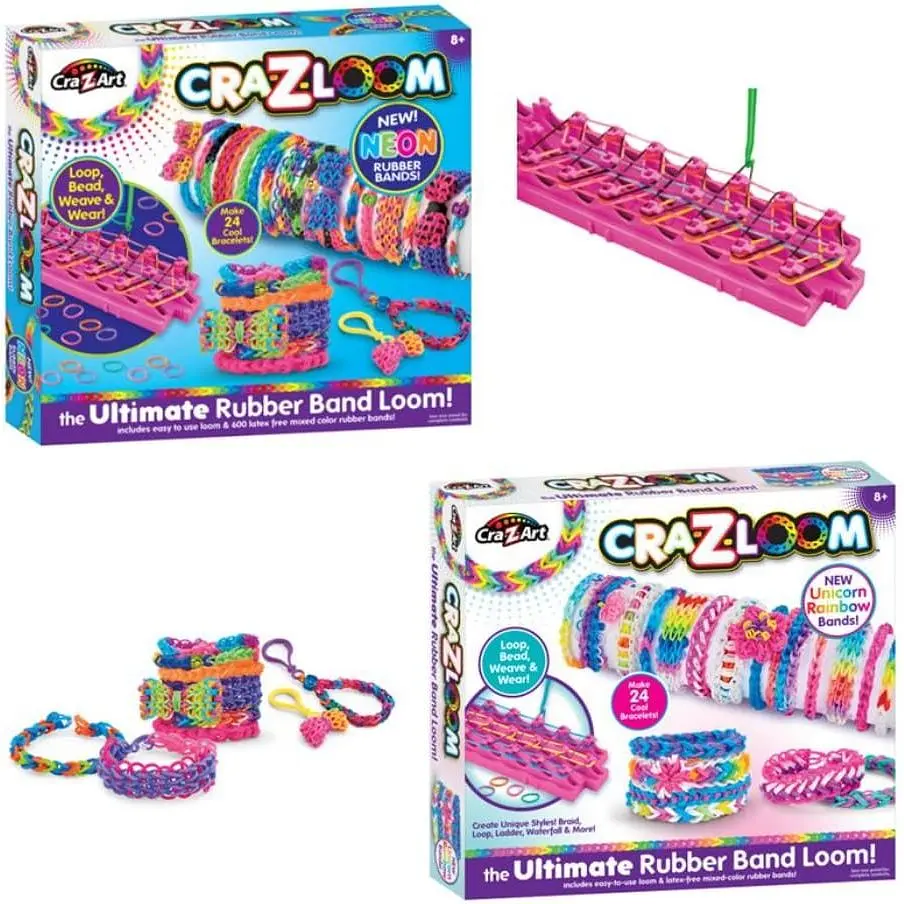 Набор для изготовления браслетов Cra-Z-Art Ultimate Rubber Band Loom в ассортименте (19128CRA) - фото 5