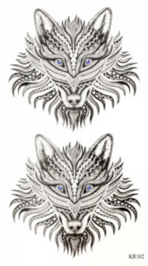 Тату 20,5х10 см, "Temporary tattoo"