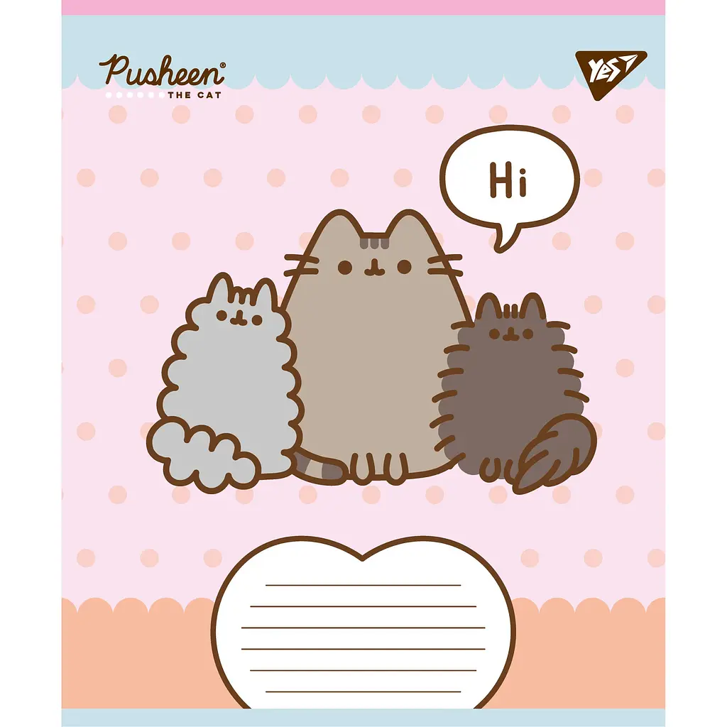 Набор тетрадей Yes Pusheen Weekend A5 в линию 12 листов 25 шт. (767608) - фото 6