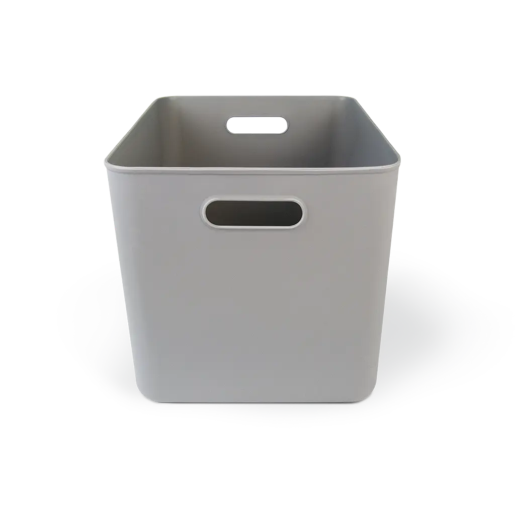 Ящик для хранения МВМ My Home FH-14 XXL 360х257х240 мм серый (FH-14 XXL GRAY) - фото 3