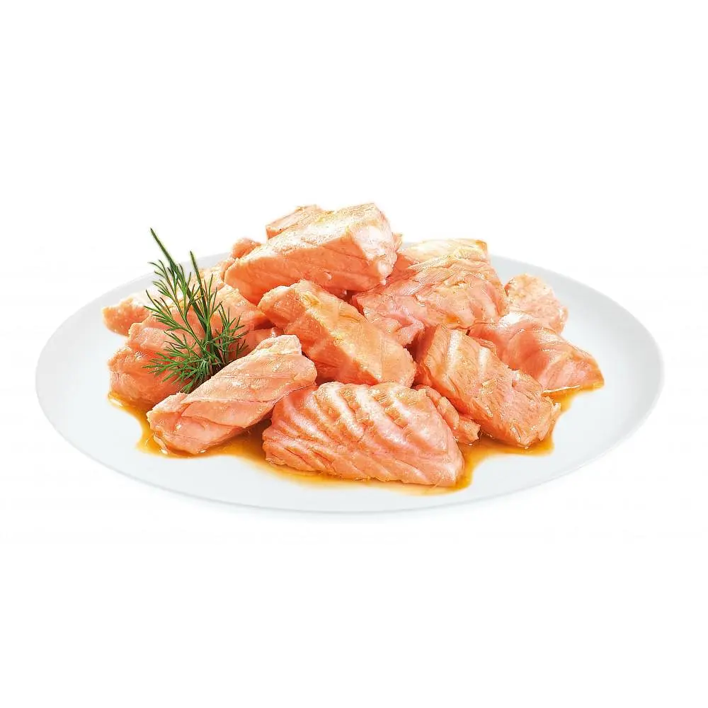 Корм влажний Brit Premium Cat Sterilised Salmon Fillets 85 г - фото 2