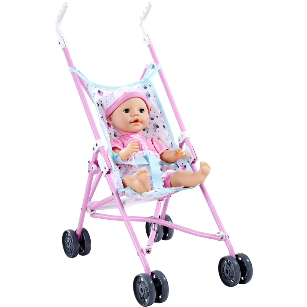 Коляска-тростинка для ляльок Simba Toys НББ 57 см (5520516) - фото 2
