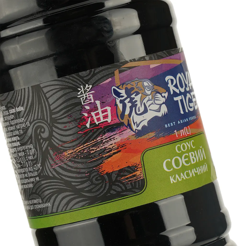 Уцінка. Соус соєвий Royal Tiger Класичний 1 л  - фото 4