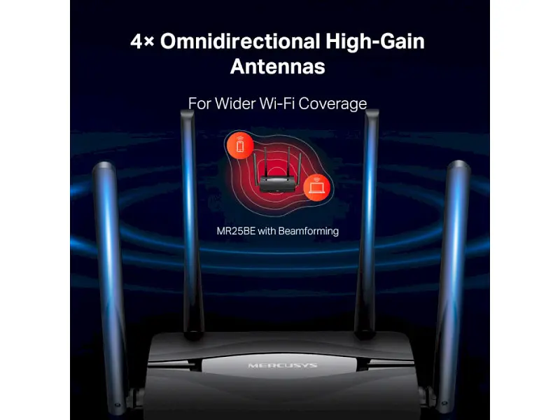 Wi-Fi-маршрутизатор Mercusys MR25BE - фото 7