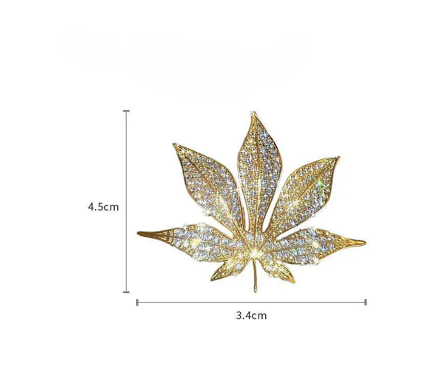 Брошь Кленовый лист (84946816) - фото 2