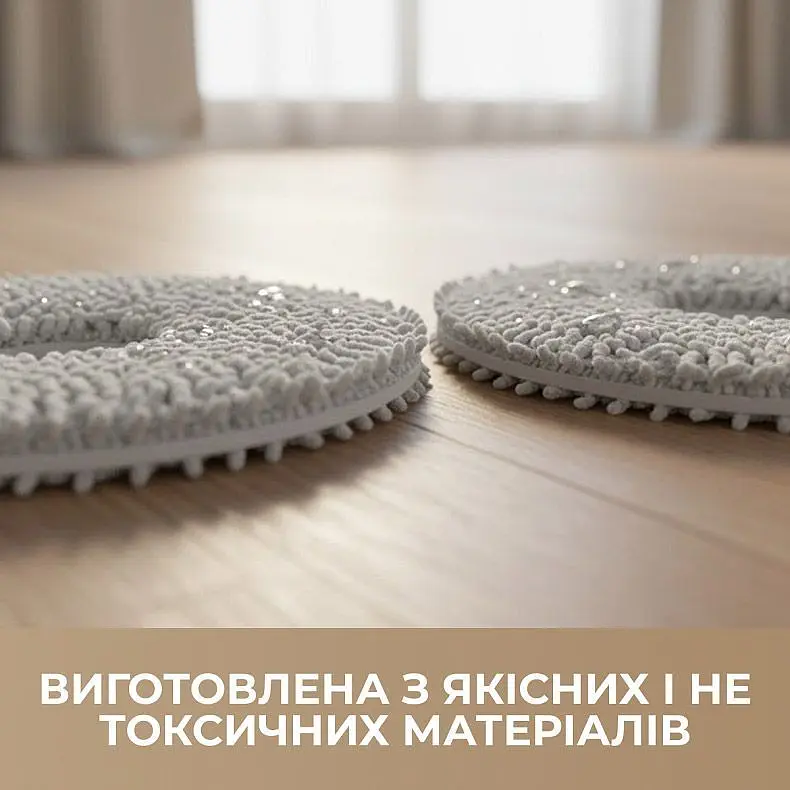 Змінна фібра для пилососів Dreame RMP7 Gray 2шт [143998] - фото 2