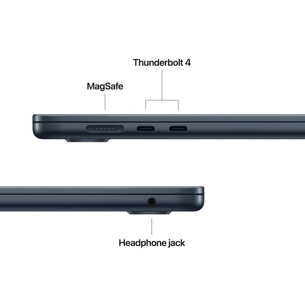 Ноутбук Apple 15.3 MacBook Air / M5/16GB/512SSD/UMA/MacOS/Midnight (MDVH4UA/A) - фото 5