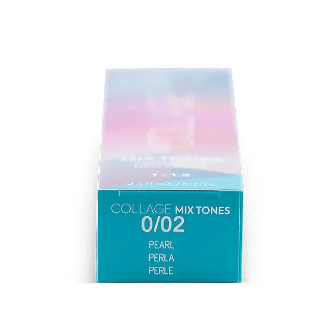 Коригувальна крем-фарба для волосся Lakme Collage Mix Tones відтінок 0/02 срібло 60 мл - фото 6