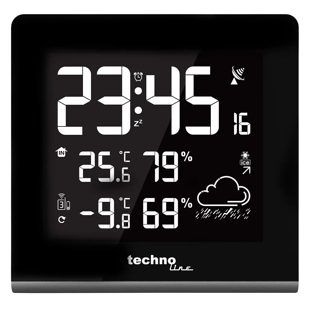 Метеостанція Technoline WS9065 Black (WS9065) - фото 3