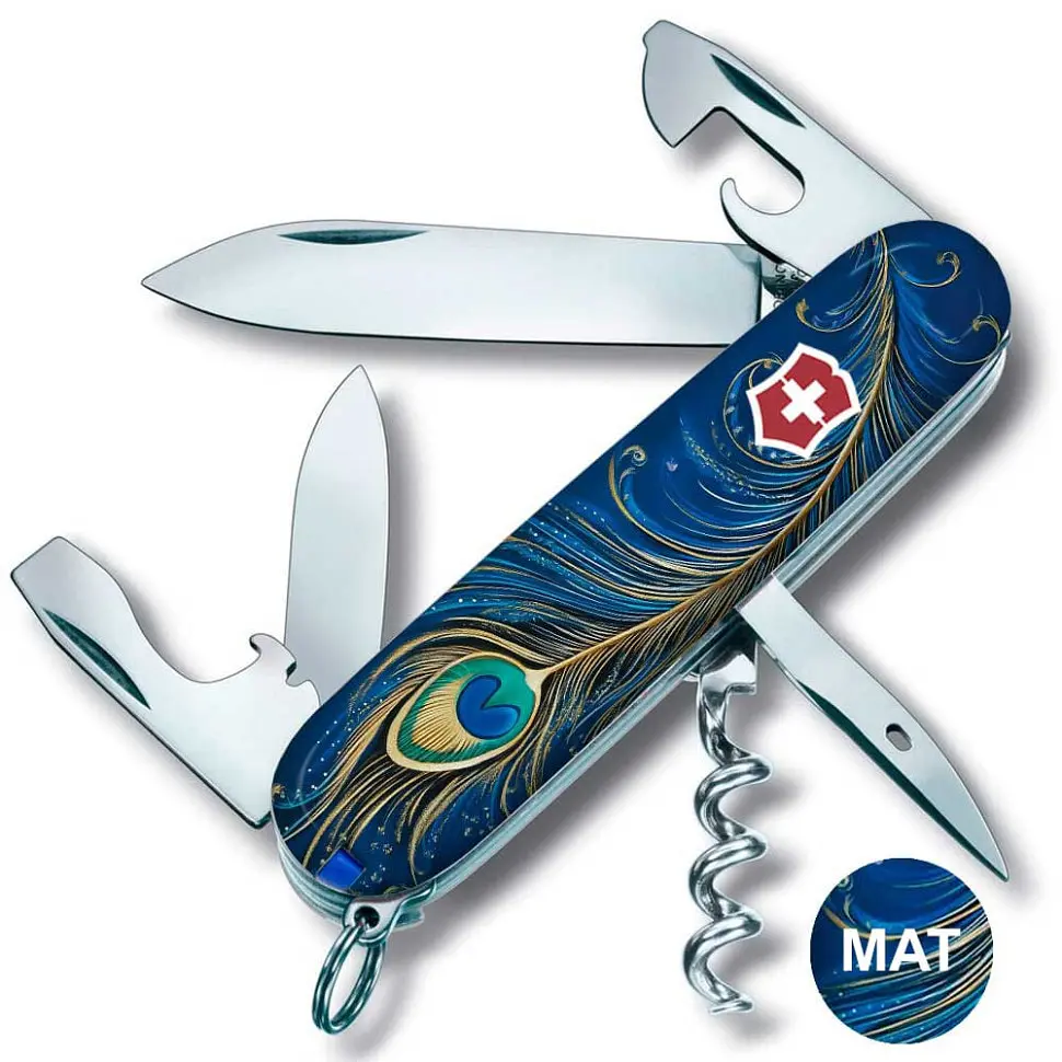 Ніж Victorinox Spartan Ukraine 91мм 13функ Чарівне перо Жар-Птиці - фото 2