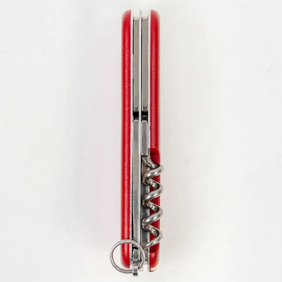 Ніж Victorinox Spartan Mat 91мм 12функ черв.мат штоп жовт.лого - фото 7